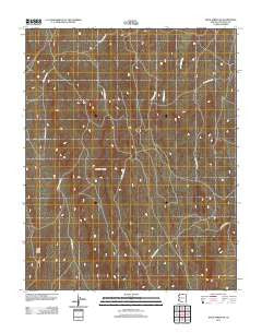 Dove Spring SE Arizona Historical topographic map, 1:24000 scale, 7.5 X 7.5 Minute, Year 2011