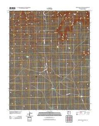Driftwood Canyon Arizona Historical topographic map, 1:24000 scale, 7.5 X 7.5 Minute, Year 2011
