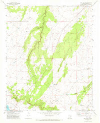 Dry Lake NE Arizona Historical topographic map, 1:24000 scale, 7.5 X 7.5 Minute, Year 1971