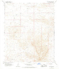 Dry Mountain Arizona Historical topographic map, 1:24000 scale, 7.5 X 7.5 Minute, Year 1966