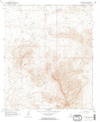 Dry Mountain Arizona Historical topographic map, 1:24000 scale, 7.5 X 7.5 Minute, Year 1966