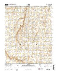 Dry Lake NE Arizona Current topographic map, 1:24000 scale, 7.5 X 7.5 Minute, Year 2014