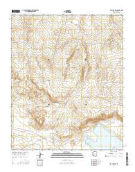 Dry Lake NW Arizona Current topographic map, 1:24000 scale, 7.5 X 7.5 Minute, Year 2014