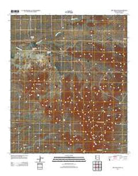 Dry Mountain Arizona Historical topographic map, 1:24000 scale, 7.5 X 7.5 Minute, Year 2011