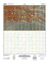 Duquesne Arizona Historical topographic map, 1:24000 scale, 7.5 X 7.5 Minute, Year 2012