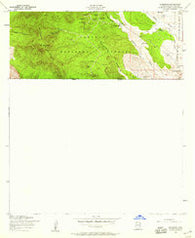 Duquesne Arizona Historical topographic map, 1:24000 scale, 7.5 X 7.5 Minute, Year 1958