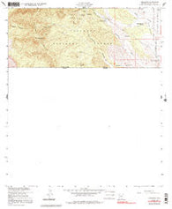 Duquesne Arizona Historical topographic map, 1:24000 scale, 7.5 X 7.5 Minute, Year 1958