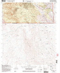 Duquesne Arizona Historical topographic map, 1:24000 scale, 7.5 X 7.5 Minute, Year 2004