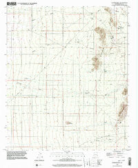 Durham Hills Arizona Historical topographic map, 1:24000 scale, 7.5 X 7.5 Minute, Year 1996