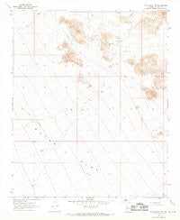 Dutch Flat NW Arizona Historical topographic map, 1:24000 scale, 7.5 X 7.5 Minute, Year 1967