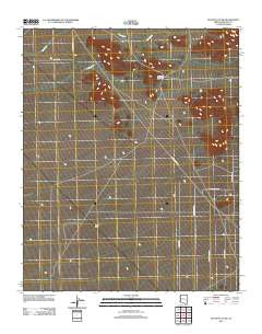 Dutch Flat NW Arizona Historical topographic map, 1:24000 scale, 7.5 X 7.5 Minute, Year 2011