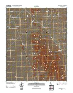 Dutch Flat SE Arizona Historical topographic map, 1:24000 scale, 7.5 X 7.5 Minute, Year 2011