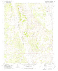 Dutchman Draw Arizona Historical topographic map, 1:24000 scale, 7.5 X 7.5 Minute, Year 1979