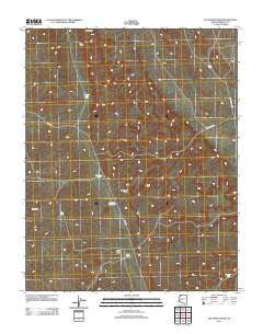 Dutchman Draw Arizona Historical topographic map, 1:24000 scale, 7.5 X 7.5 Minute, Year 2011