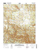 Dutton Hill Arizona Current topographic map, 1:24000 scale, 7.5 X 7.5 Minute, Year 2014