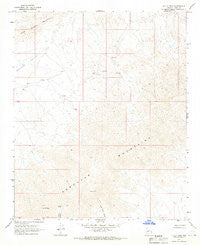 E.C.P. Peak Arizona Historical topographic map, 1:24000 scale, 7.5 X 7.5 Minute, Year 1967
