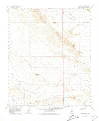 Eagletail Mts Arizona Historical topographic map, 1:62500 scale, 15 X 15 Minute, Year 1962