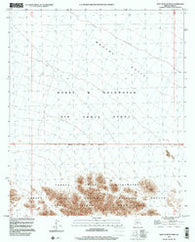 East of Buck Peak Arizona Historical topographic map, 1:24000 scale, 7.5 X 7.5 Minute, Year 1996