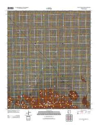 East of Buck Peak Arizona Historical topographic map, 1:24000 scale, 7.5 X 7.5 Minute, Year 2011