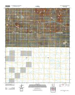 East of Douglas Arizona Historical topographic map, 1:24000 scale, 7.5 X 7.5 Minute, Year 2011