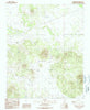 Ebert Mountain Arizona Historical topographic map, 1:24000 scale, 7.5 X 7.5 Minute, Year 1989