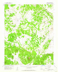 Ebert Mtn Arizona Historical topographic map, 1:62500 scale, 15 X 15 Minute, Year 1960