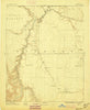 Echo Cliffs Arizona Historical topographic map, 1:250000 scale, 1 X 1 Degree, Year 1891