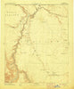 Echo Cliffs Arizona Historical topographic map, 1:250000 scale, 1 X 1 Degree, Year 1891
