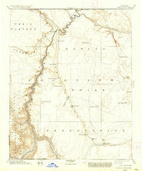 Echo Cliffs Arizona Historical topographic map, 1:250000 scale, 1 X 1 Degree, Year 1891