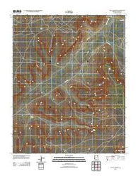 Echo Canyon Arizona Historical topographic map, 1:24000 scale, 7.5 X 7.5 Minute, Year 2011