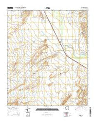 Eden Arizona Current topographic map, 1:24000 scale, 7.5 X 7.5 Minute, Year 2014