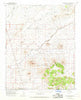 Egloffstein Butte Arizona Historical topographic map, 1:62500 scale, 15 X 15 Minute, Year 1966