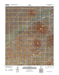 Egloffstein Butte Arizona Historical topographic map, 1:24000 scale, 7.5 X 7.5 Minute, Year 2011