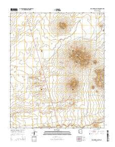 Egloffstein Butte Arizona Current topographic map, 1:24000 scale, 7.5 X 7.5 Minute, Year 2014