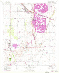 El Mirage Arizona Historical topographic map, 1:24000 scale, 7.5 X 7.5 Minute, Year 1957