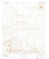 Elephant Butte Arizona Historical topographic map, 1:24000 scale, 7.5 X 7.5 Minute, Year 1972