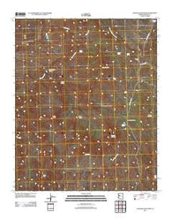 Elephant Mountain Arizona Historical topographic map, 1:24000 scale, 7.5 X 7.5 Minute, Year 2011