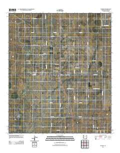 Elfrida Arizona Historical topographic map, 1:24000 scale, 7.5 X 7.5 Minute, Year 2011