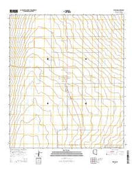 Elfrida Arizona Current topographic map, 1:24000 scale, 7.5 X 7.5 Minute, Year 2014