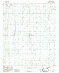 Elfrida Arizona Historical topographic map, 1:24000 scale, 7.5 X 7.5 Minute, Year 1986