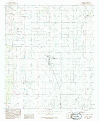 Elfrida Arizona Historical topographic map, 1:24000 scale, 7.5 X 7.5 Minute, Year 1986
