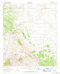 Elgin Arizona Historical topographic map, 1:62500 scale, 15 X 15 Minute, Year 1958
