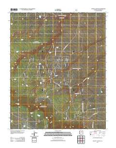 Elliott Canyon Arizona Historical topographic map, 1:24000 scale, 7.5 X 7.5 Minute, Year 2011