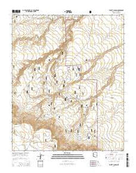 Elliott Canyon Arizona Current topographic map, 1:24000 scale, 7.5 X 7.5 Minute, Year 2014