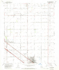 Eloy North Arizona Historical topographic map, 1:24000 scale, 7.5 X 7.5 Minute, Year 1965