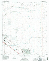 Eloy North Arizona Historical topographic map, 1:24000 scale, 7.5 X 7.5 Minute, Year 1992