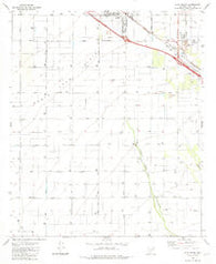 Eloy South Arizona Historical topographic map, 1:24000 scale, 7.5 X 7.5 Minute, Year 1981