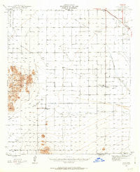 Eloy Arizona Historical topographic map, 1:62500 scale, 15 X 15 Minute, Year 1947