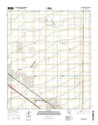 Eloy North Arizona Current topographic map, 1:24000 scale, 7.5 X 7.5 Minute, Year 2014