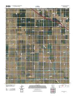 Eloy South Arizona Historical topographic map, 1:24000 scale, 7.5 X 7.5 Minute, Year 2011